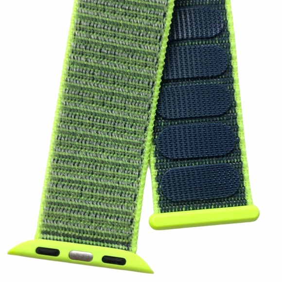 5/$20 NEW NEON FLASH Loop Band Apple Watch 38/40/41mm Green - Picture 2 of 8
